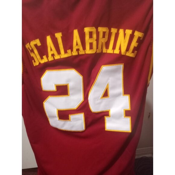 USC Brian Scalabrine #24 custom stitched basketball jersey Size XL - Picture 5 of 8